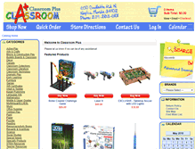 Tablet Screenshot of classroom-plus.com